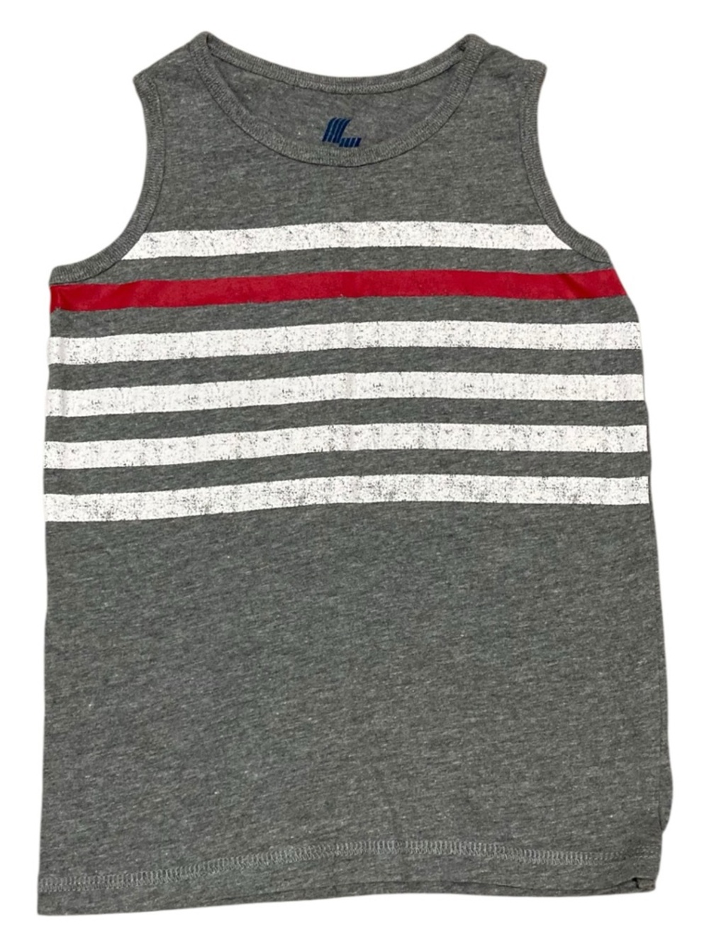 NEW Children’s Place Sport grey with horizontal stripes tank top - Size 4T